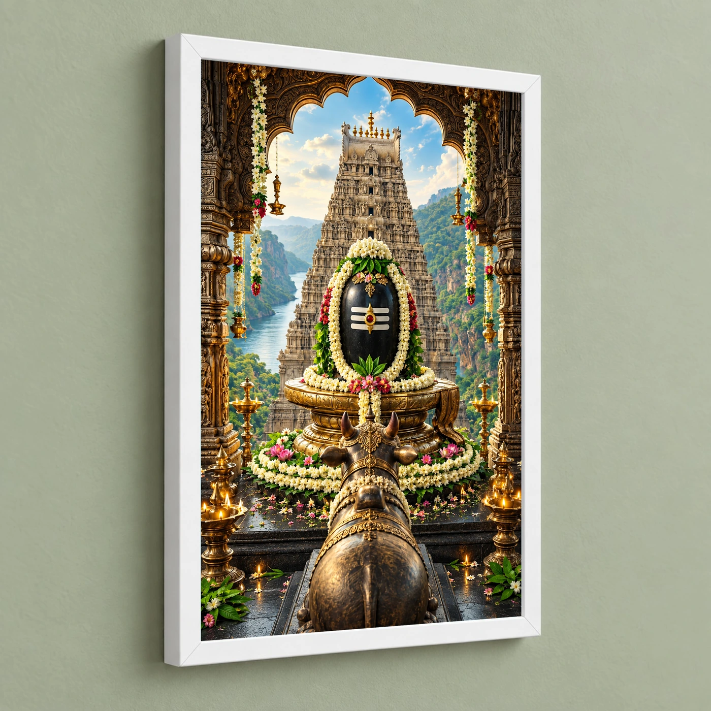 Mallikarjuna Srisailam Jasmine Darshan Photo Frame, view 5