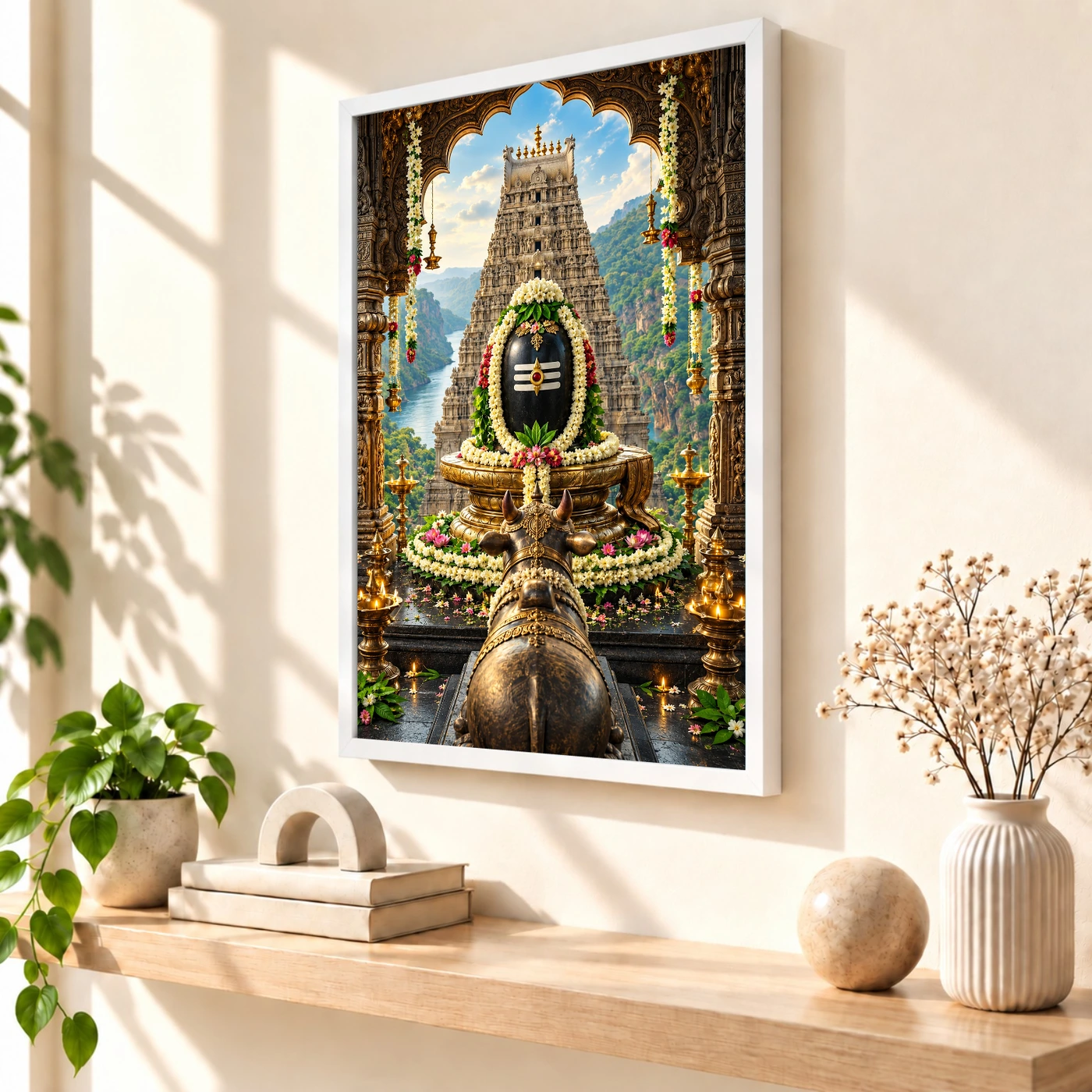 Mallikarjuna Srisailam Jasmine Darshan Photo Frame, view 7