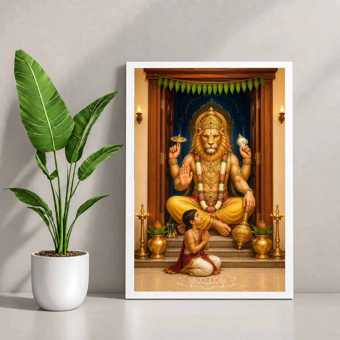 Narasimha — Housewarming Protection Frame, view 4