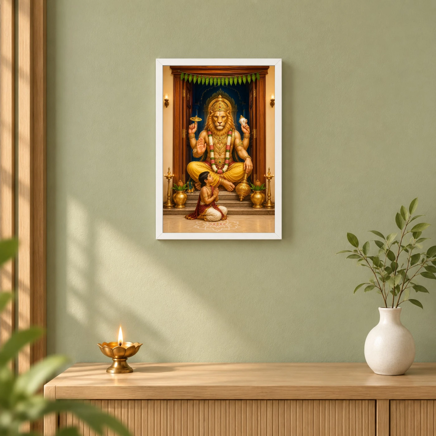 Narasimha — Housewarming Protection Frame, view 6