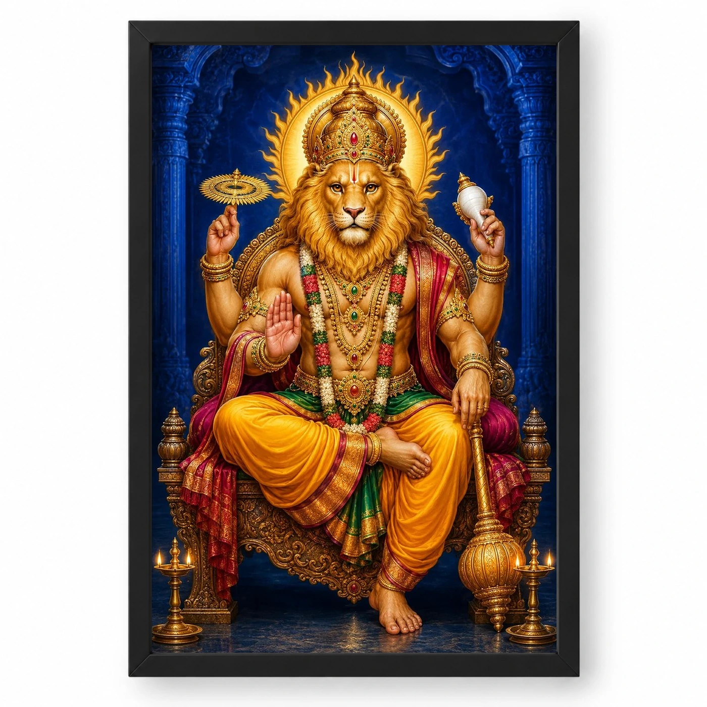 Narasimha Swamy — Fierce Protector Frame