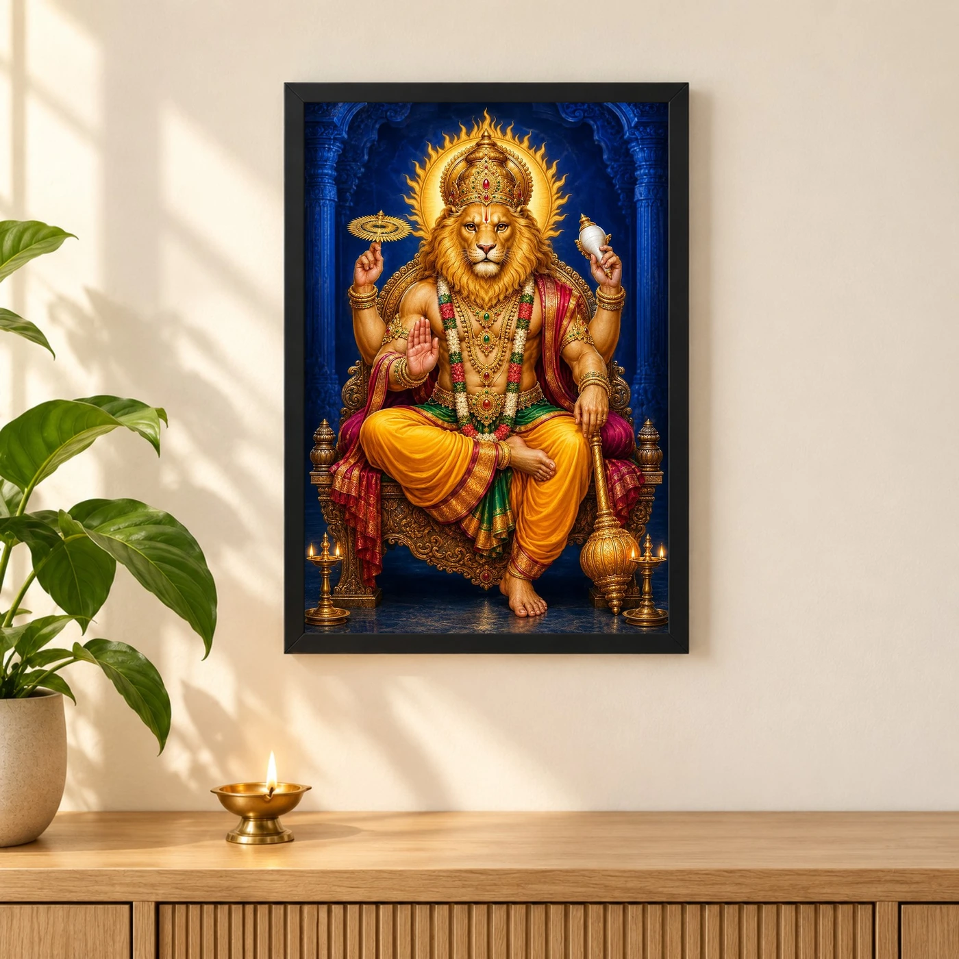 Narasimha Swamy — Fierce Protector Frame, view 3