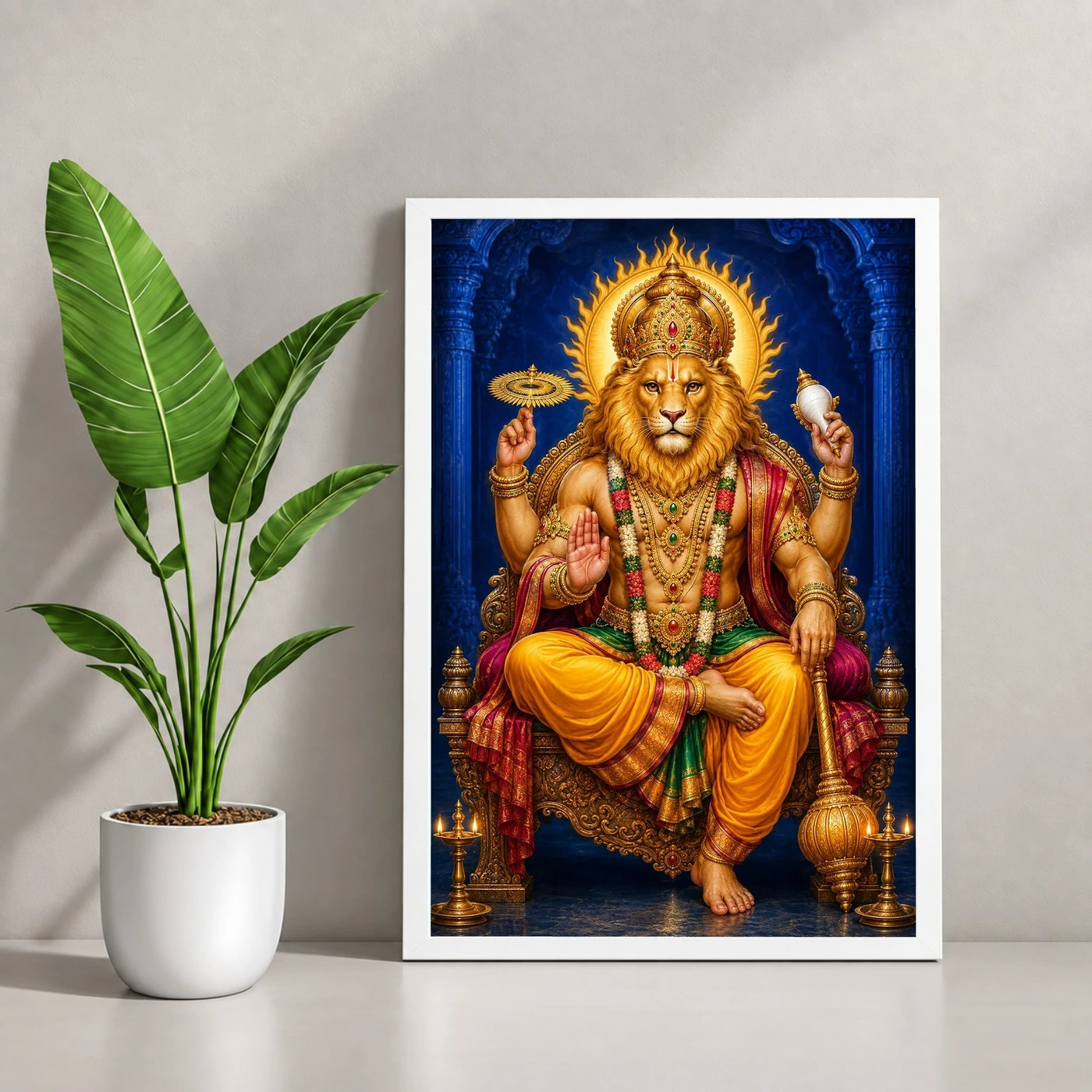 Narasimha Swamy — Fierce Protector Frame, view 4