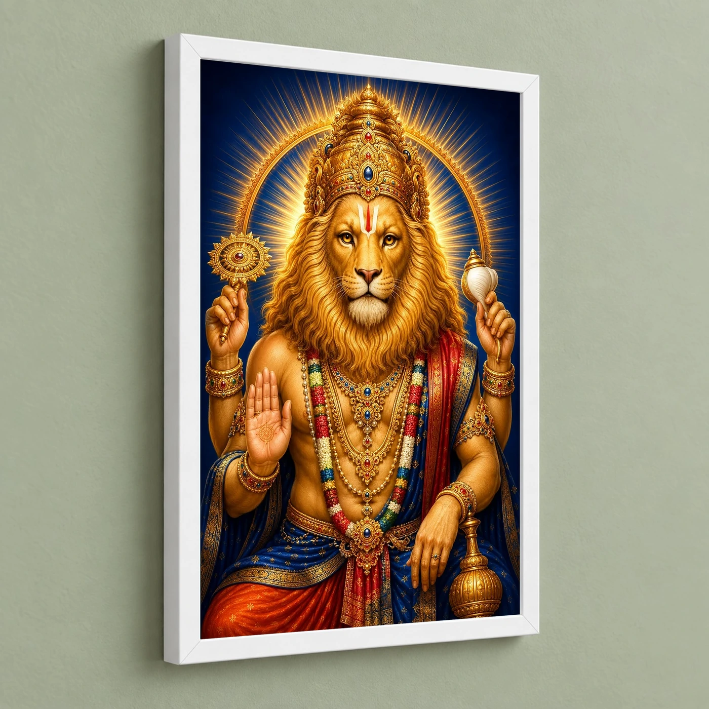 Narasimha Swamy — Radiant Portrait Frame, view 5