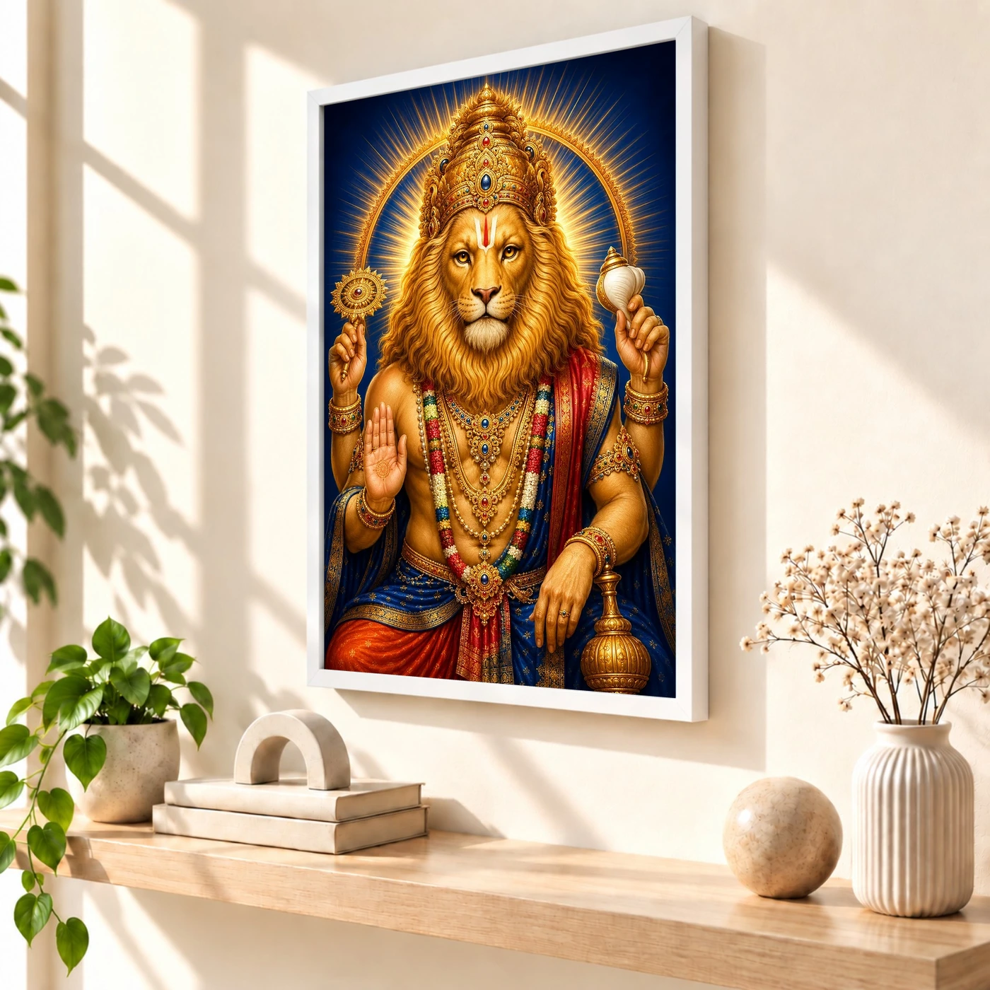 Narasimha Swamy — Radiant Portrait Frame, view 7