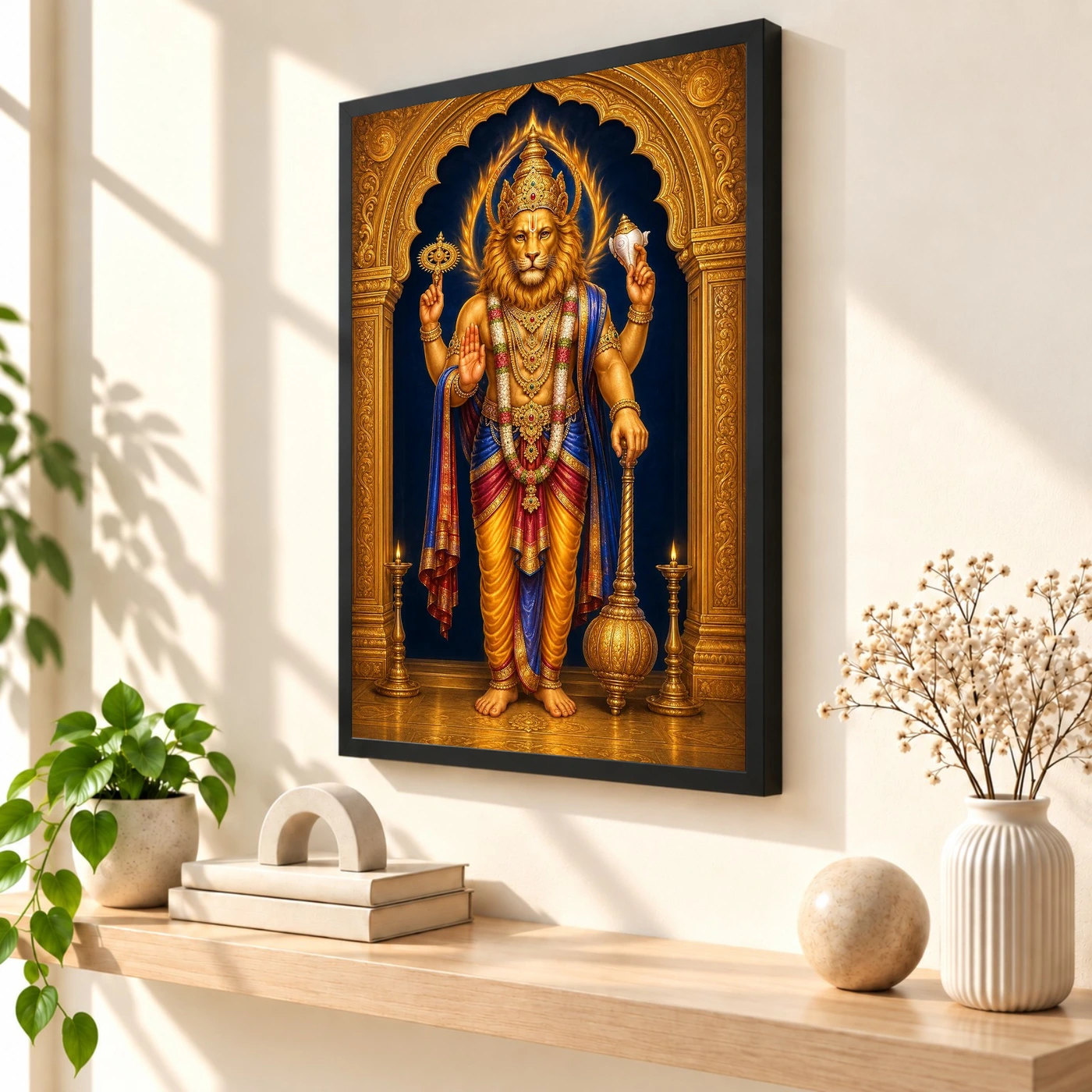 Narasimha — Vertical Entrance Frame, view 2