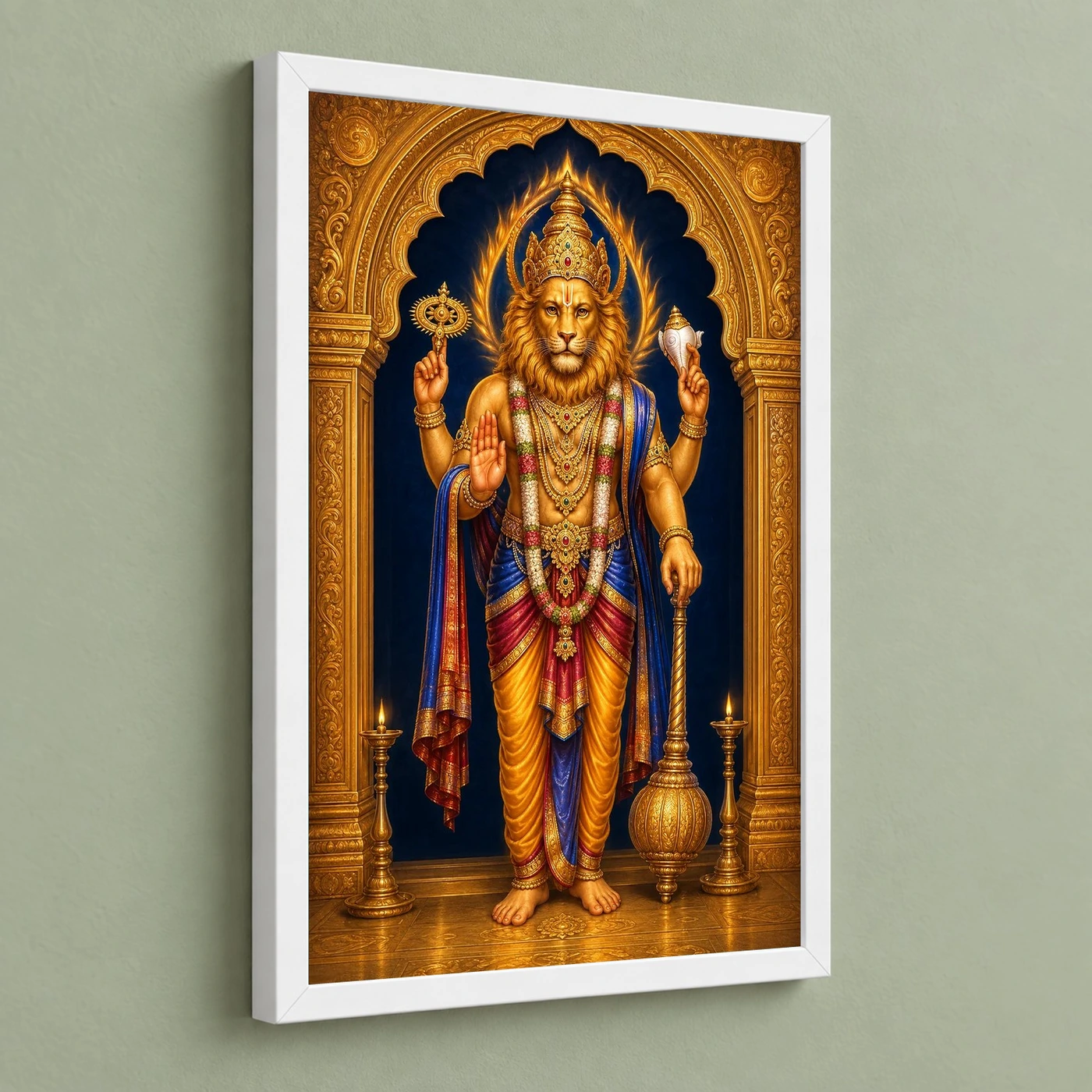 Narasimha — Vertical Entrance Frame, view 5