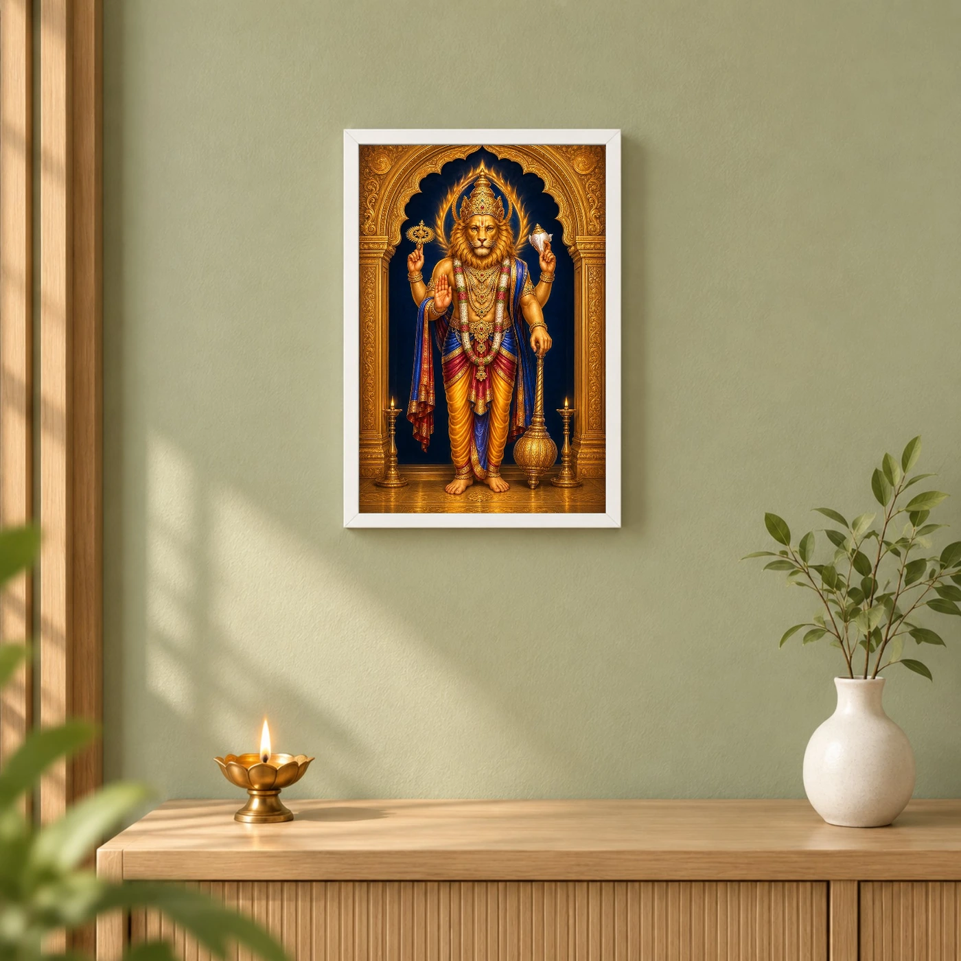 Narasimha — Vertical Entrance Frame, view 6