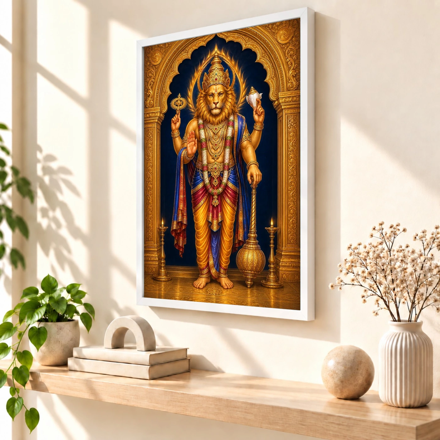 Narasimha — Vertical Entrance Frame, view 7