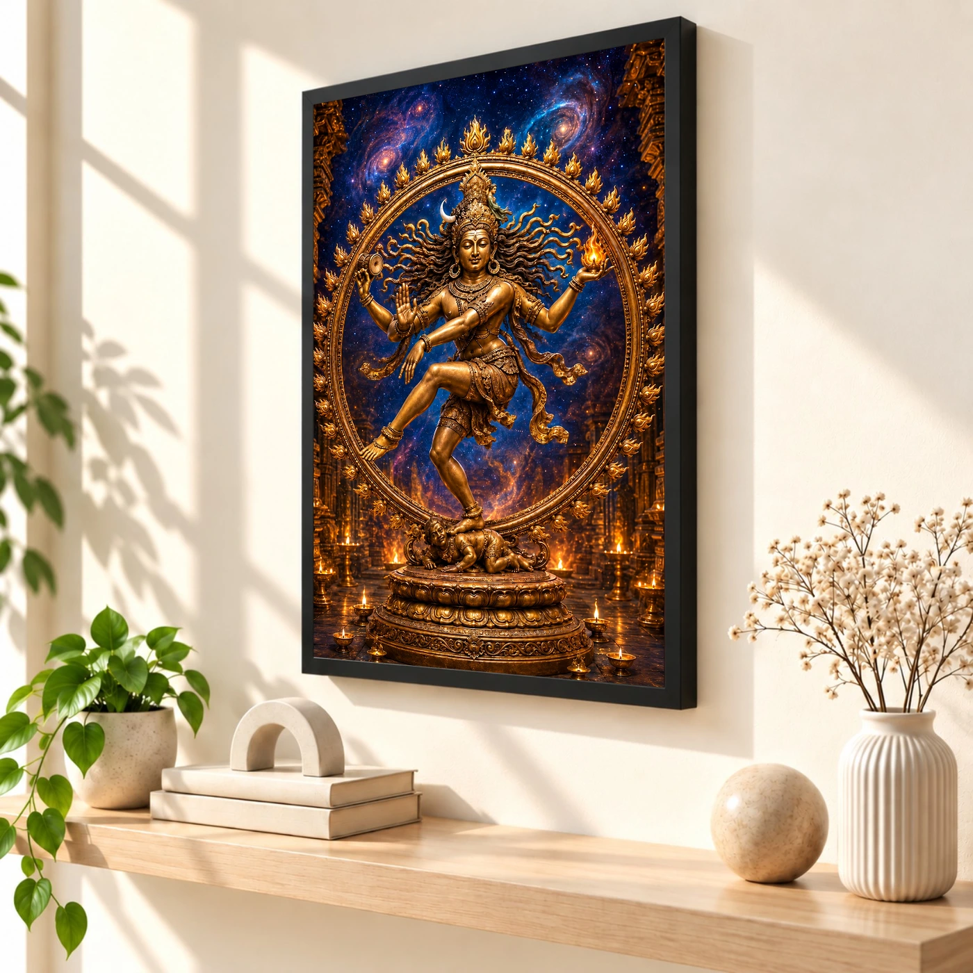 Nataraja Chidambaram Cosmic Dance Photo Frame, view 2