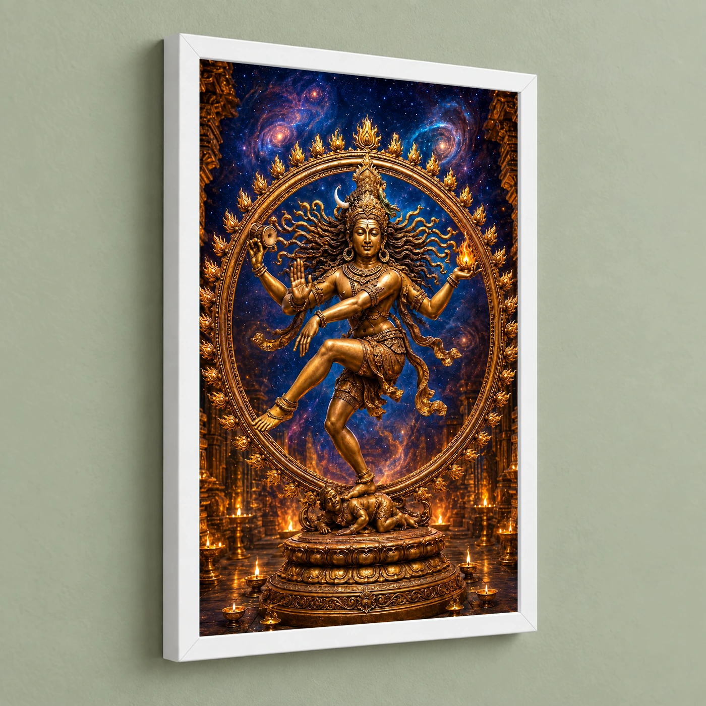 Nataraja Chidambaram Cosmic Dance Photo Frame, view 5