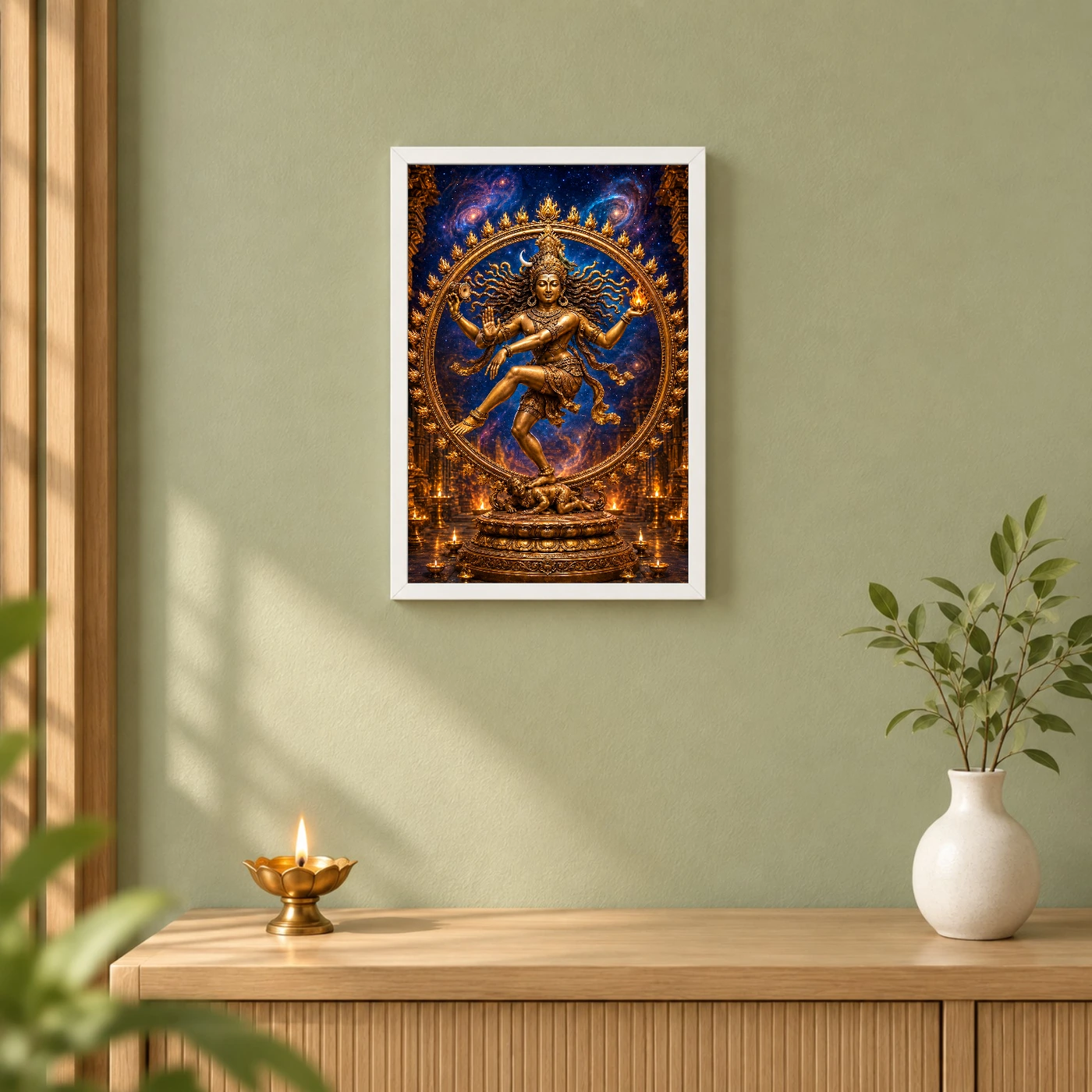 Nataraja Chidambaram Cosmic Dance Photo Frame, view 6