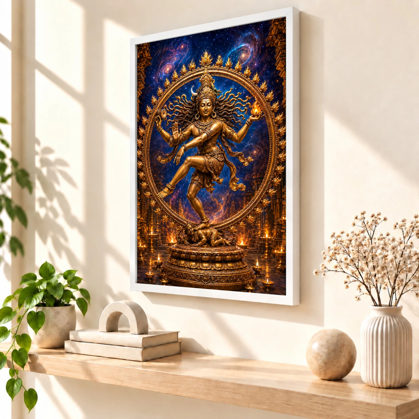 Nataraja Chidambaram Cosmic Dance Photo Frame, view 7