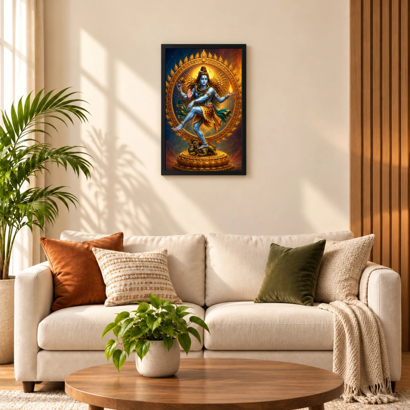 Nataraja Royal Jewel-Toned Portrait Photo Frame, view 8