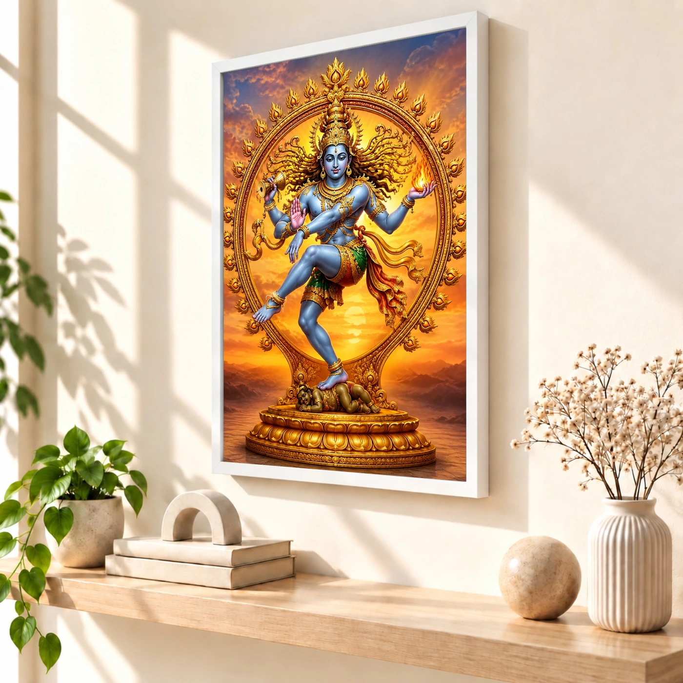 Nataraja Serene Sunrise Blessing Photo Frame, view 7