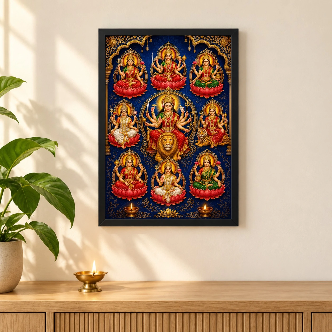 Navdurga — Nine Sacred Forms Frame, view 3