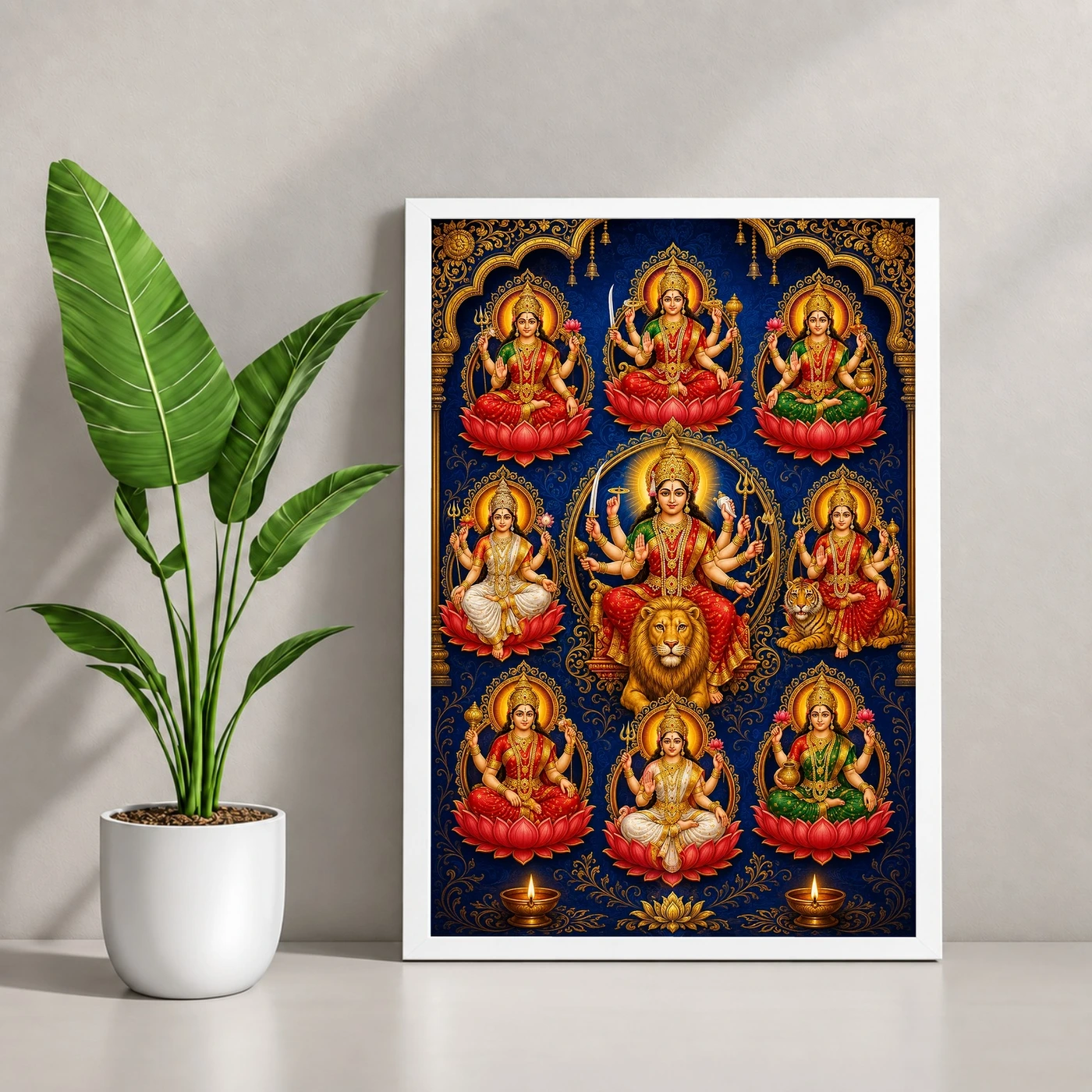 Navdurga — Nine Sacred Forms Frame, view 4