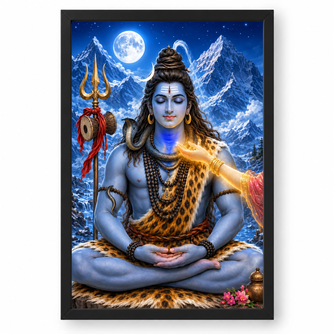 Neelkanth Samudra Manthan Photo Frame