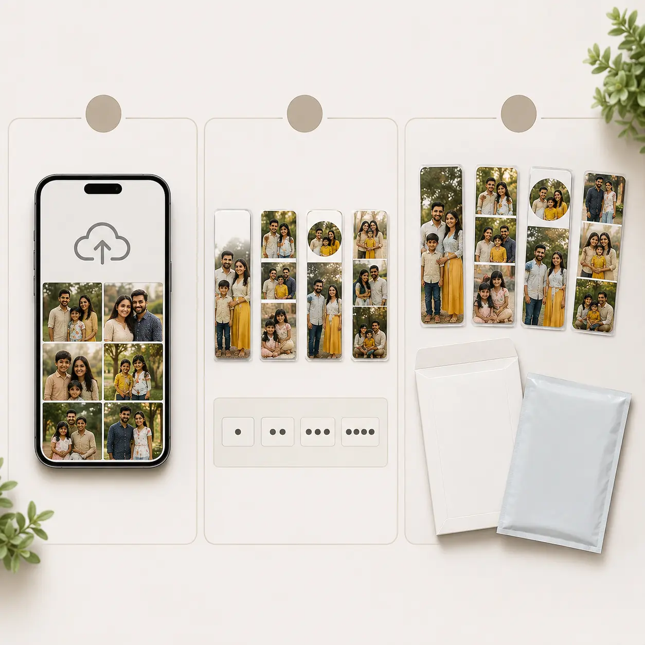 Personalised Laminated Photo Bookmarks Online, view 4