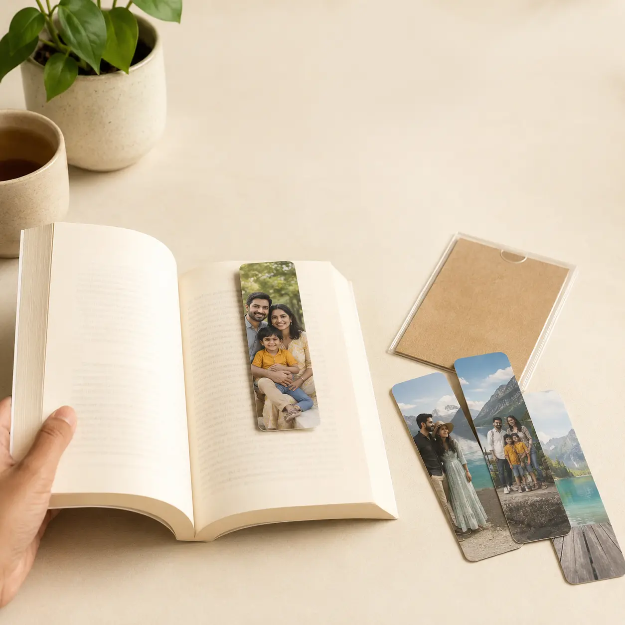 Personalised Laminated Photo Bookmarks Online, view 5