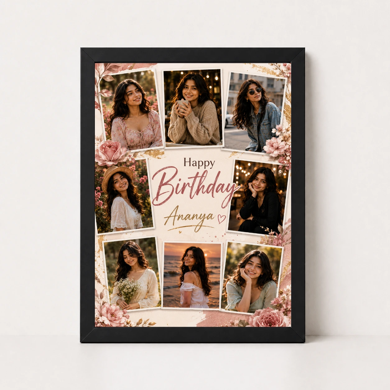 Personalized Birthday Photo Frame with Name and Photo, view 9