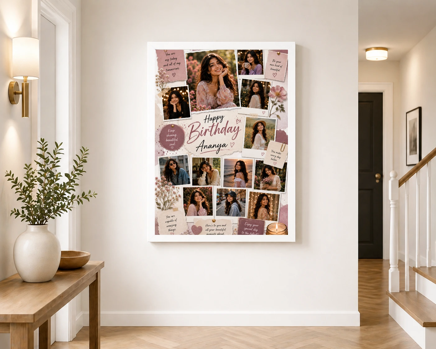Personalized Birthday Photo Frame with Name, view 6