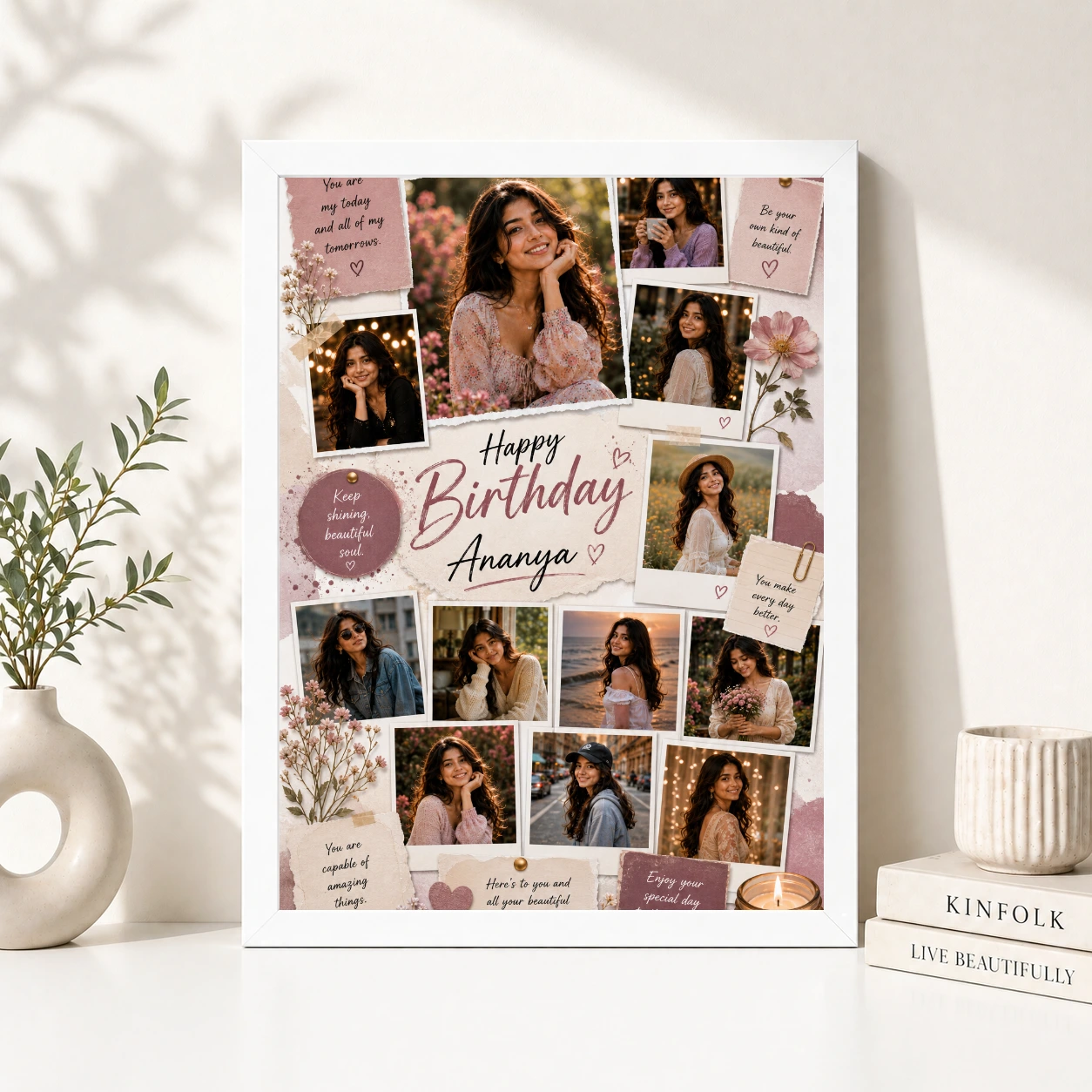 Personalized Birthday Photo Frame with Name, view 8