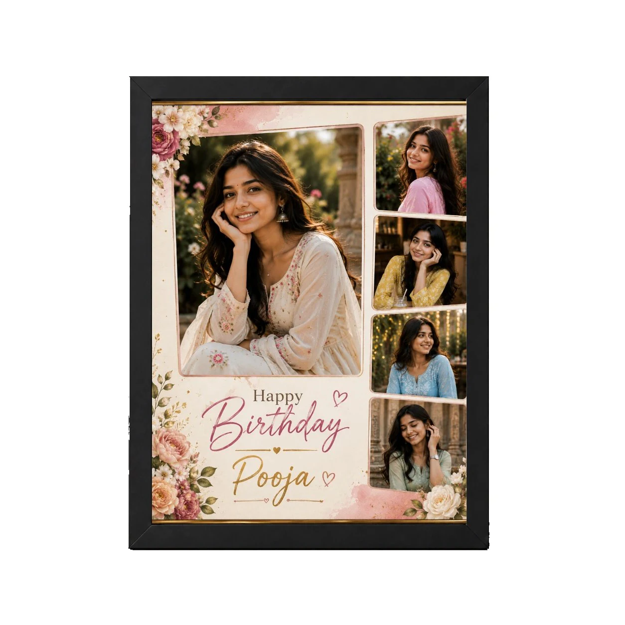 Personalized Birthday Table Photo Frame