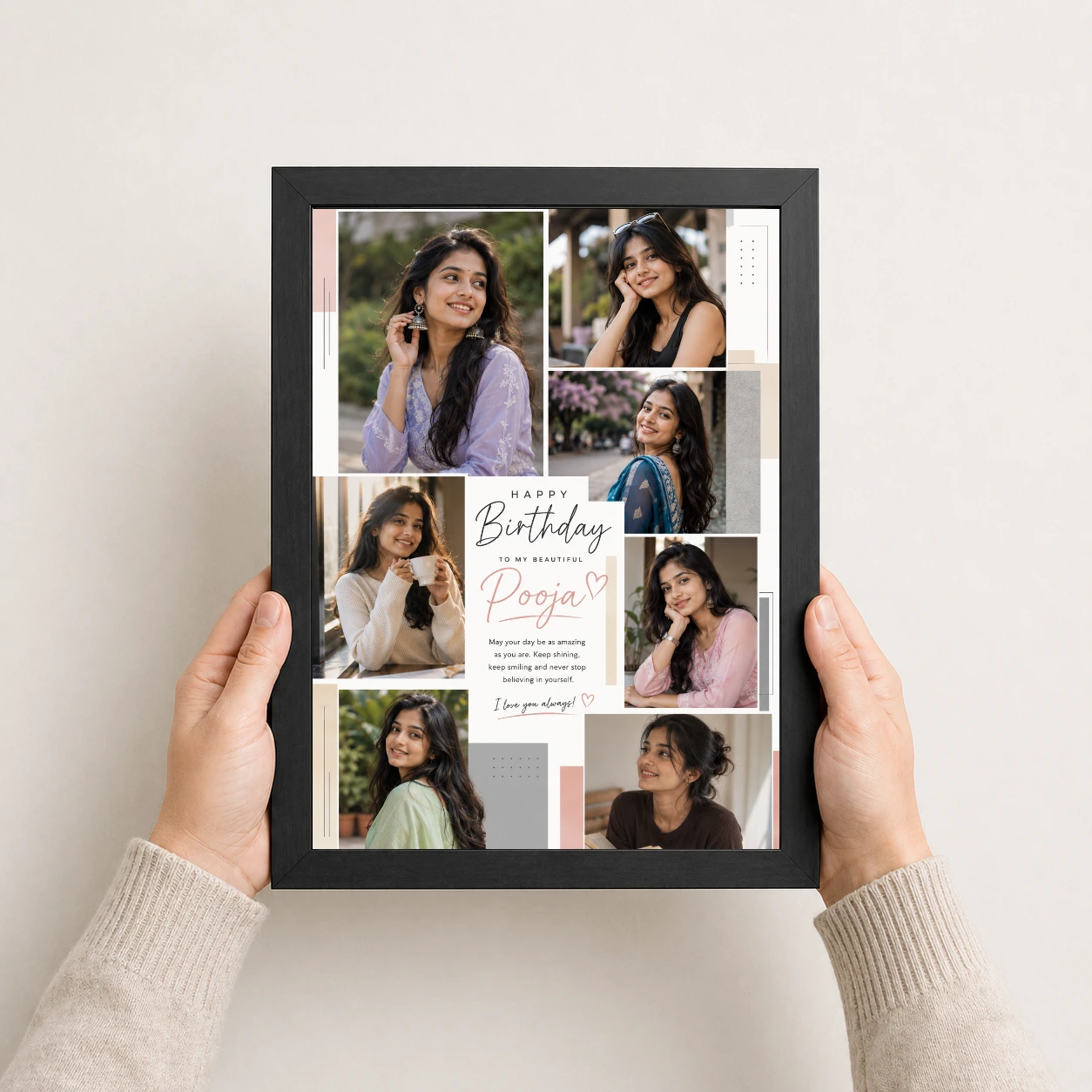 Personalized Love Birthday Photo Frame, view 3