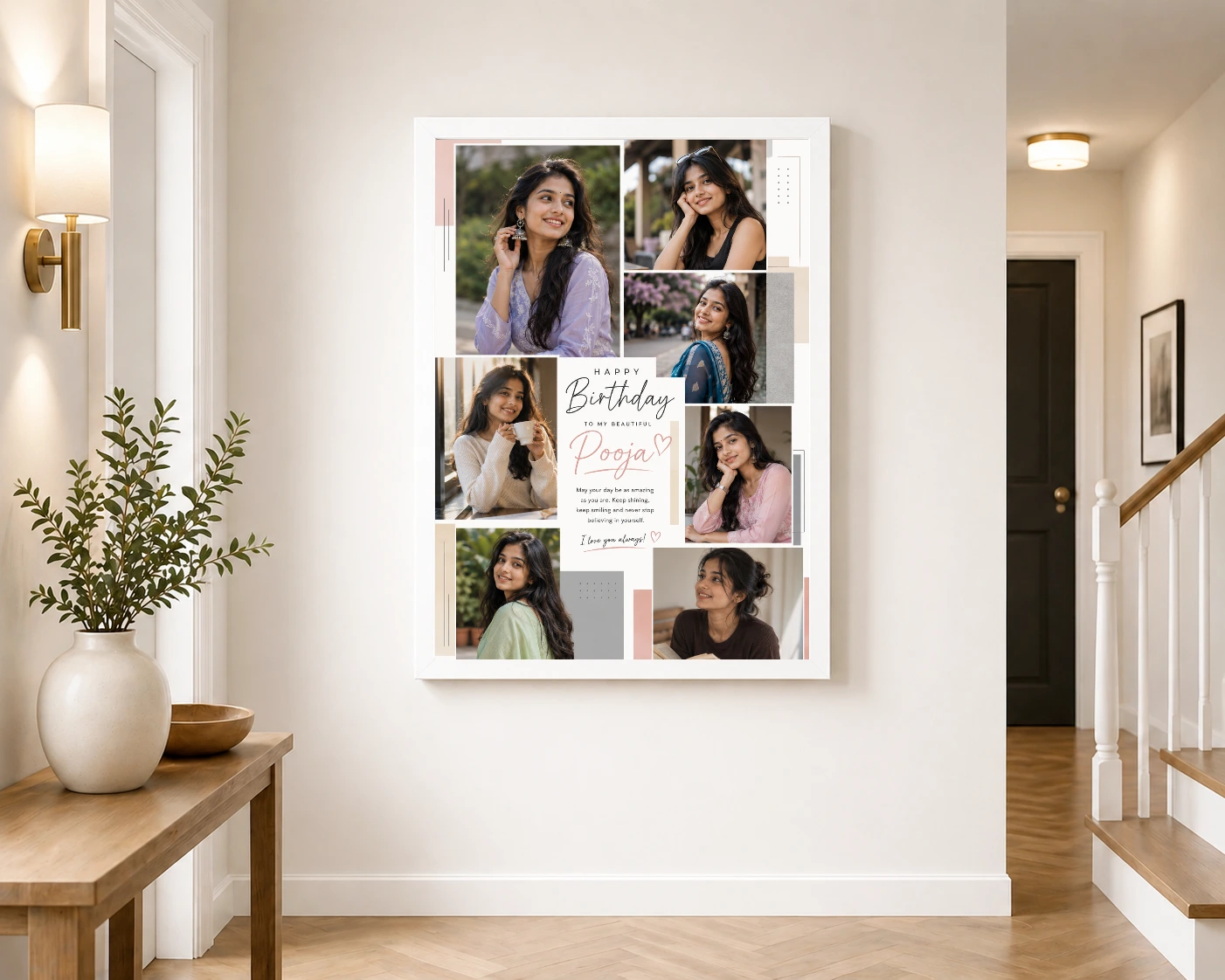 Personalized Love Birthday Photo Frame, view 6