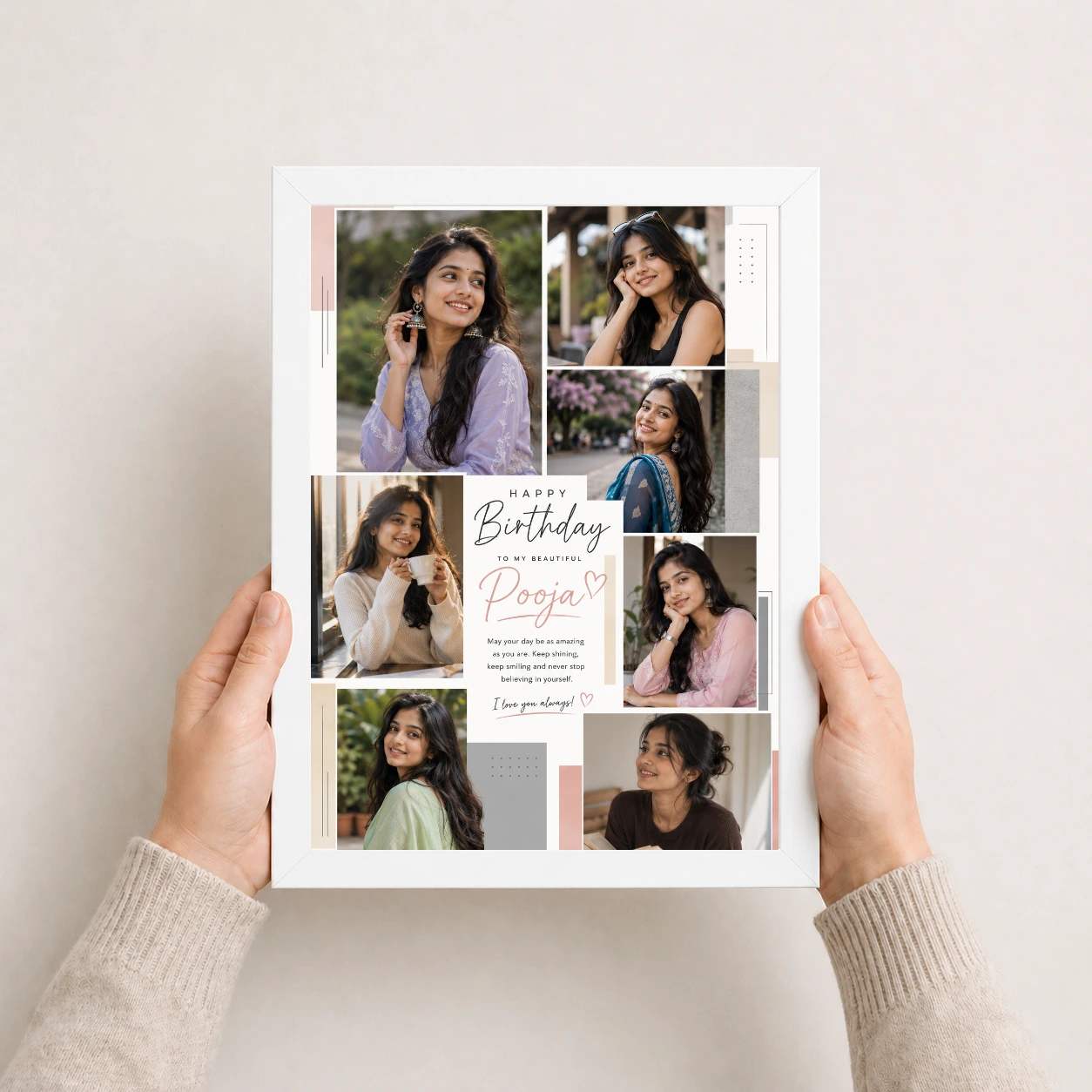 Personalized Love Birthday Photo Frame, view 7