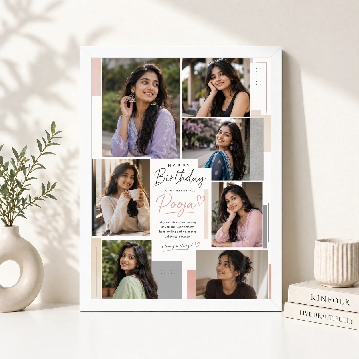 Personalized Love Birthday Photo Frame, view 8