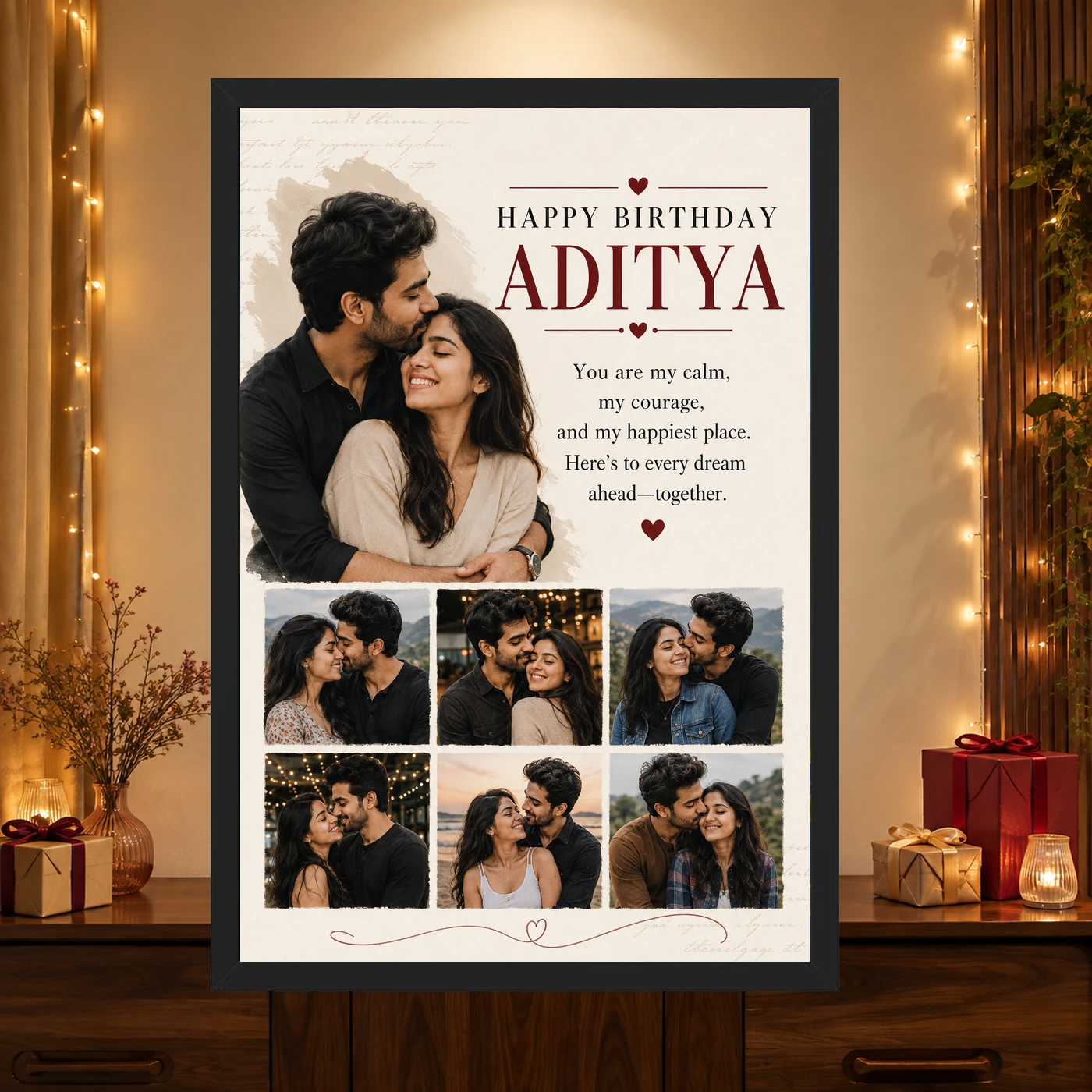 Photo Frame for Husband Birthday Wishes, view 4