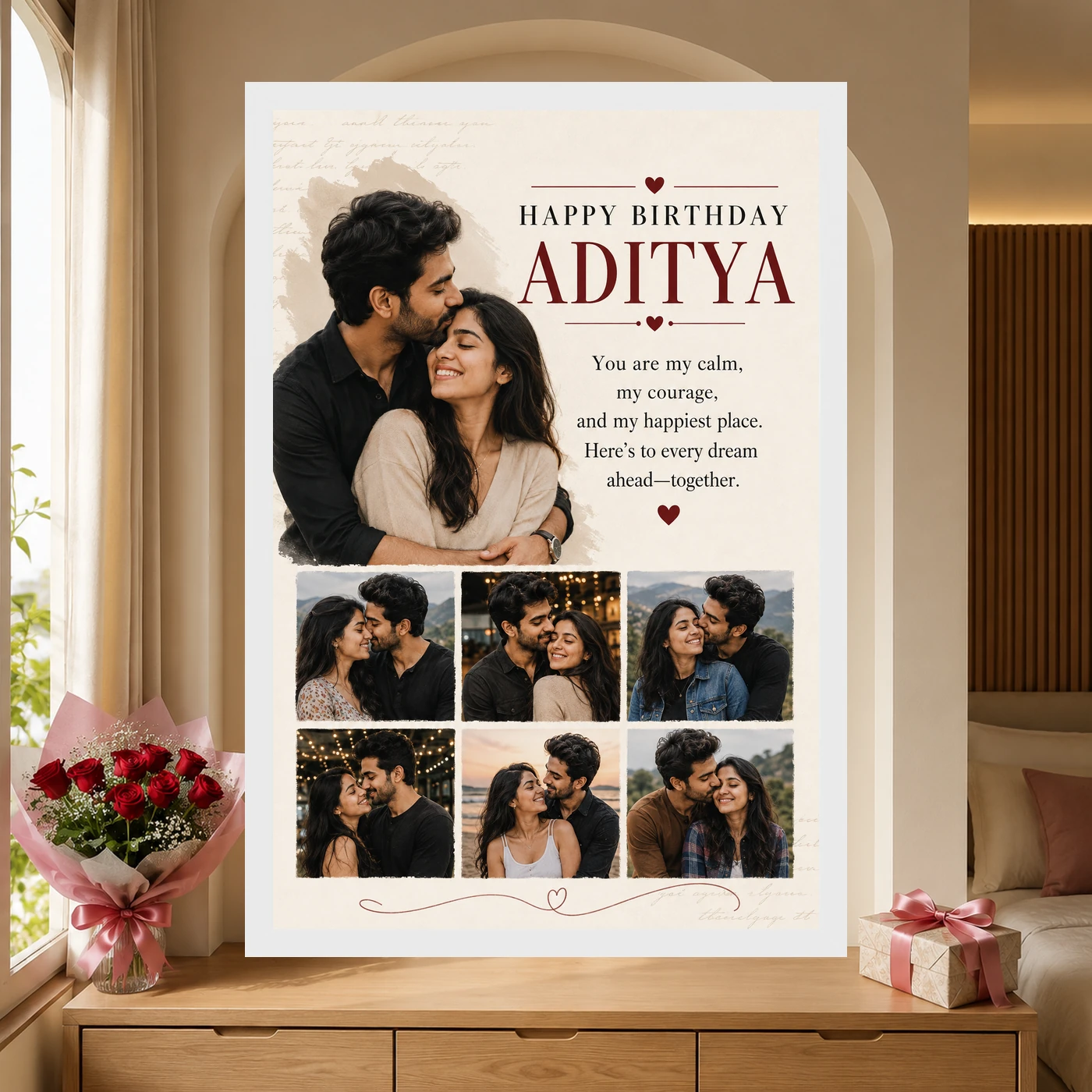 Photo Frame for Husband Birthday Wishes, view 6