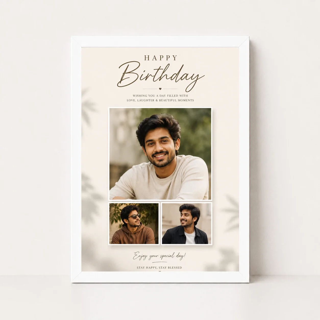 Photo Frame Gift Ideas for Boyfriend Birthday Unique Design, view 11