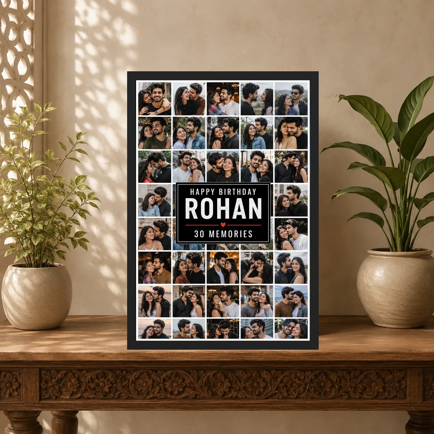 Photo Frame Gift Ideas for Boyfriend Birthday Unique Design, view 5