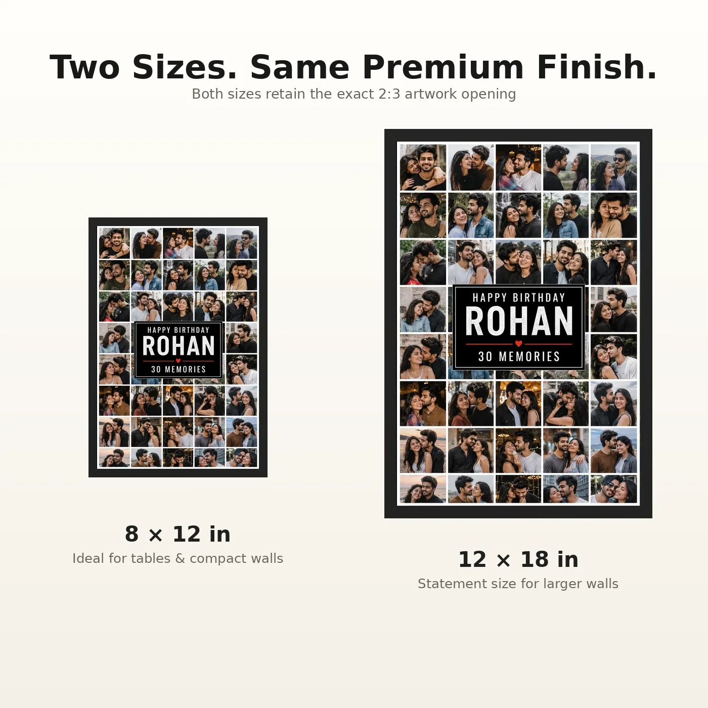 Photo Frame Gift Ideas for Boyfriend Birthday Unique Design, view 8