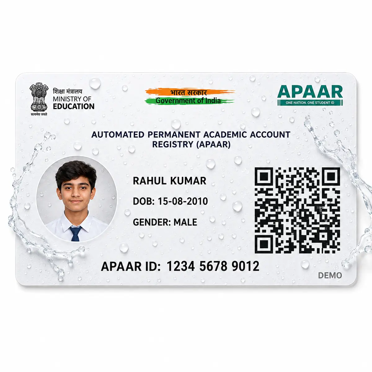 PVC APAAR ID Card Print Online, view 4