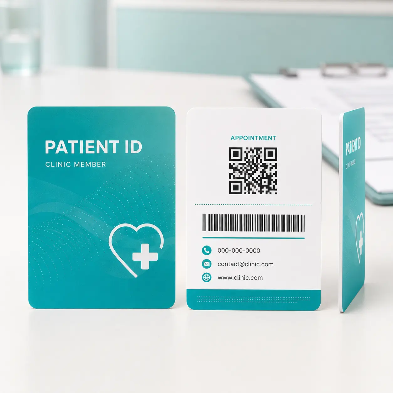 Clinic Patient Card Printing, view 3
