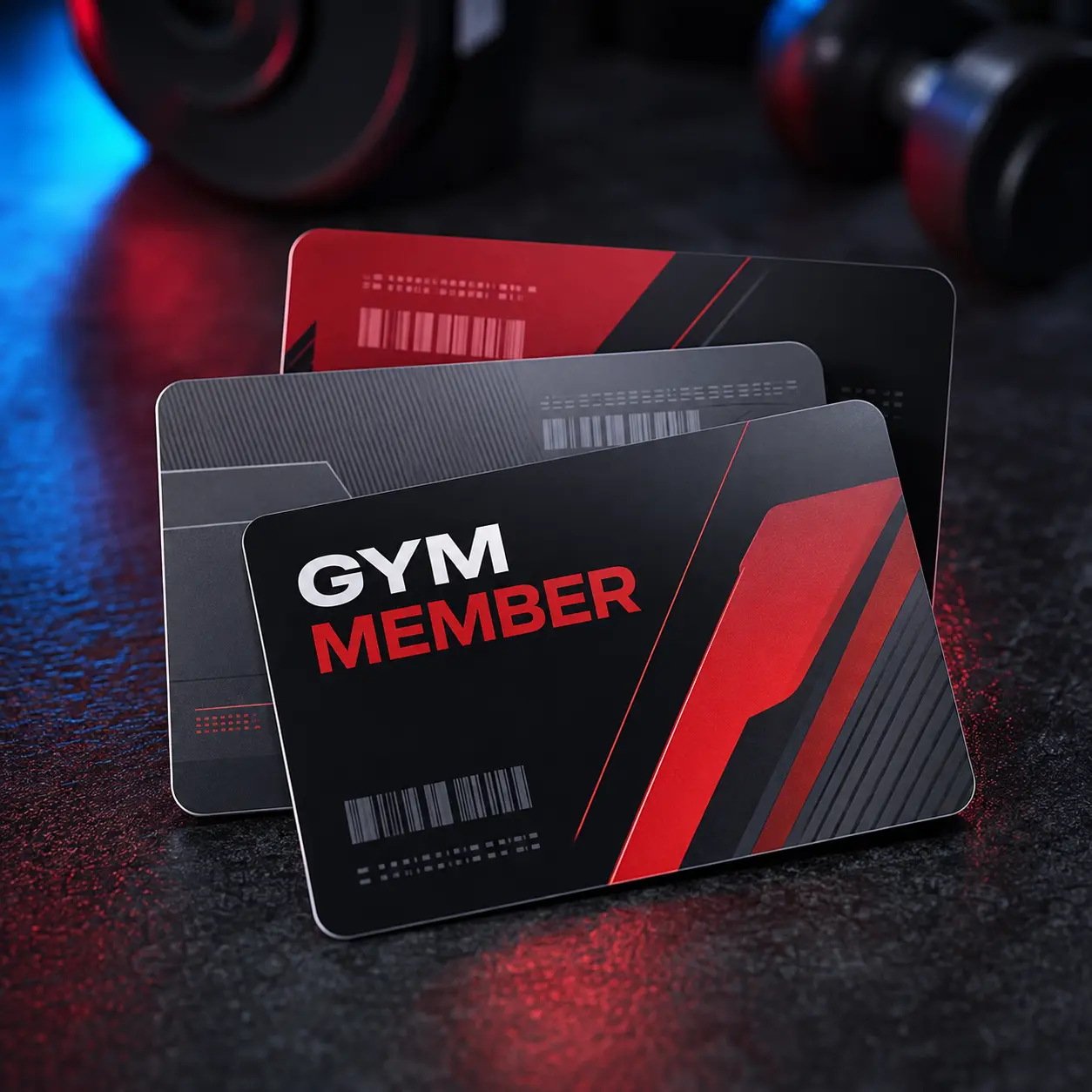 Gym Membership Card Printing