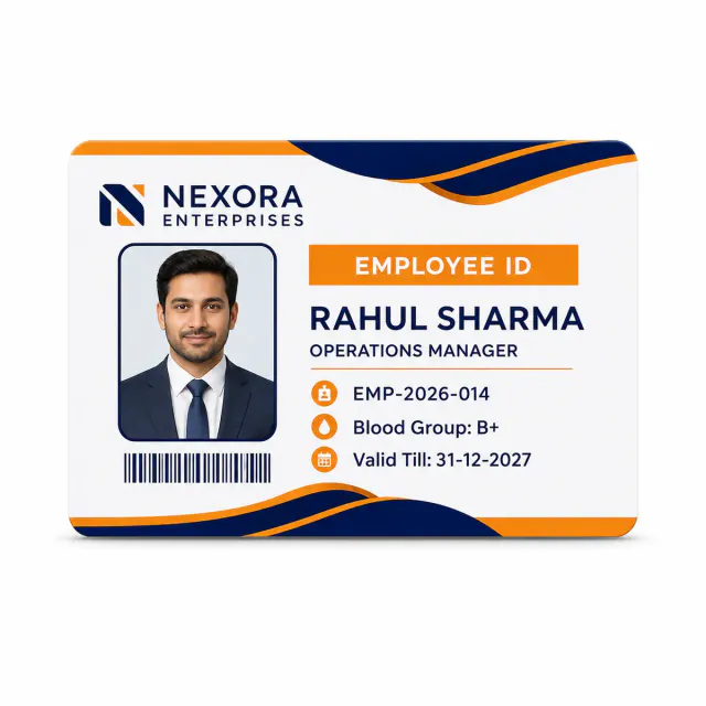 PVC ID Card Printing Online