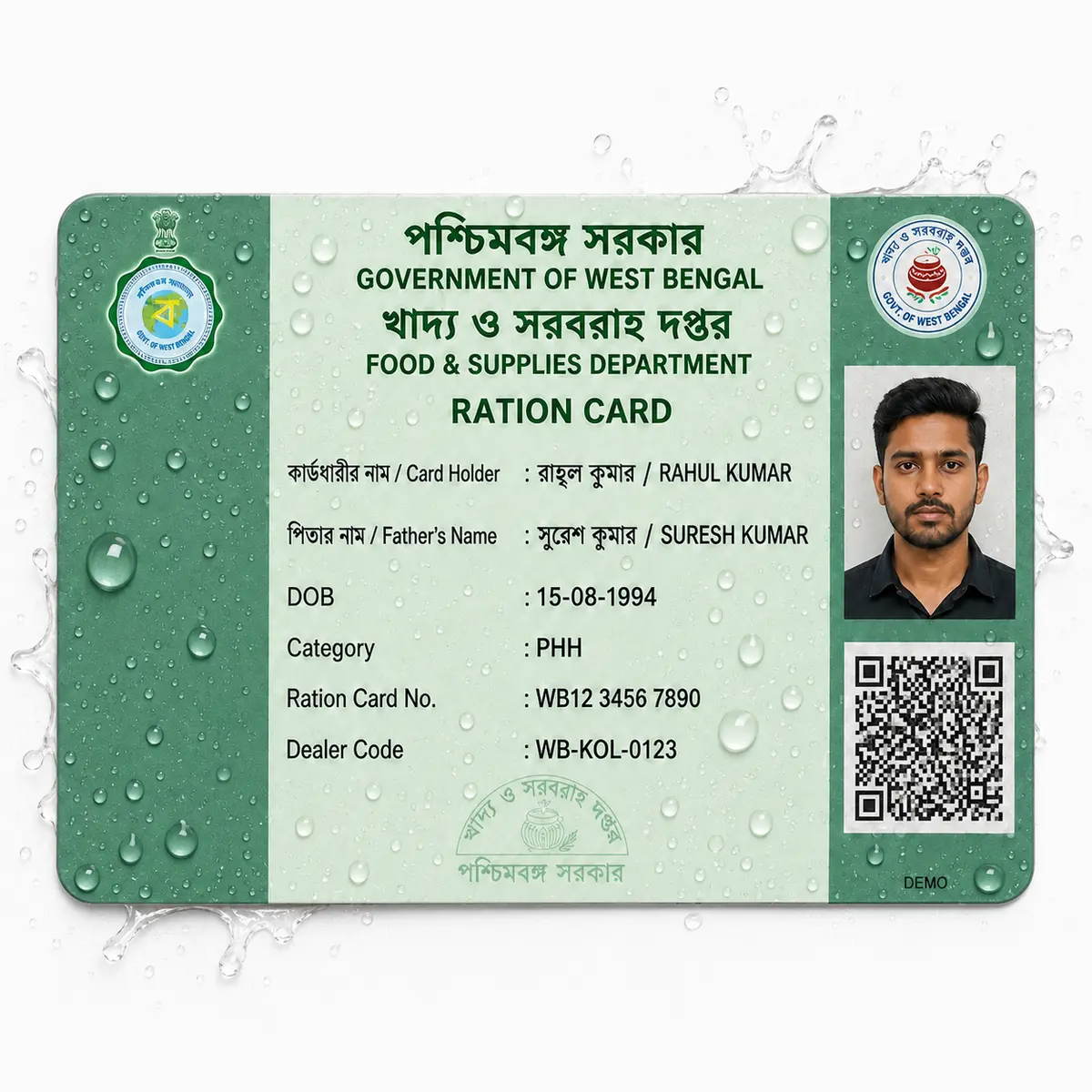 PVC Ration Card Print Online, view 4