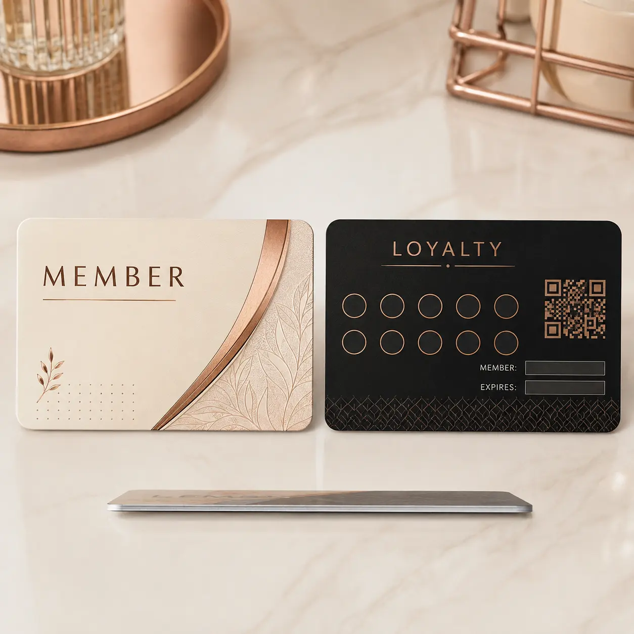 Salon Loyalty Card Printing, view 3