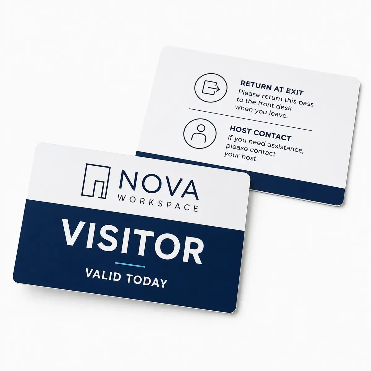 Visitor Pass Card Printing, view 2