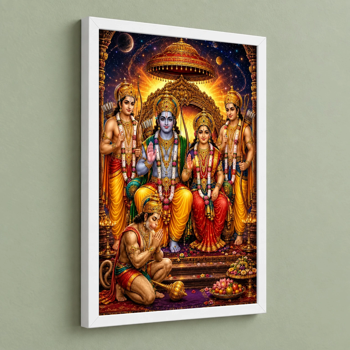 Ram Darbar Cosmic Celestial Aura Photo Frame, view 5