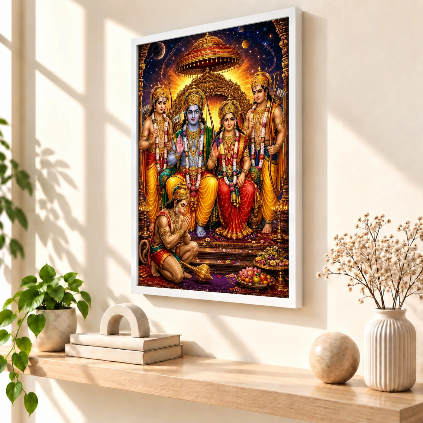 Ram Darbar Cosmic Celestial Aura Photo Frame, view 7