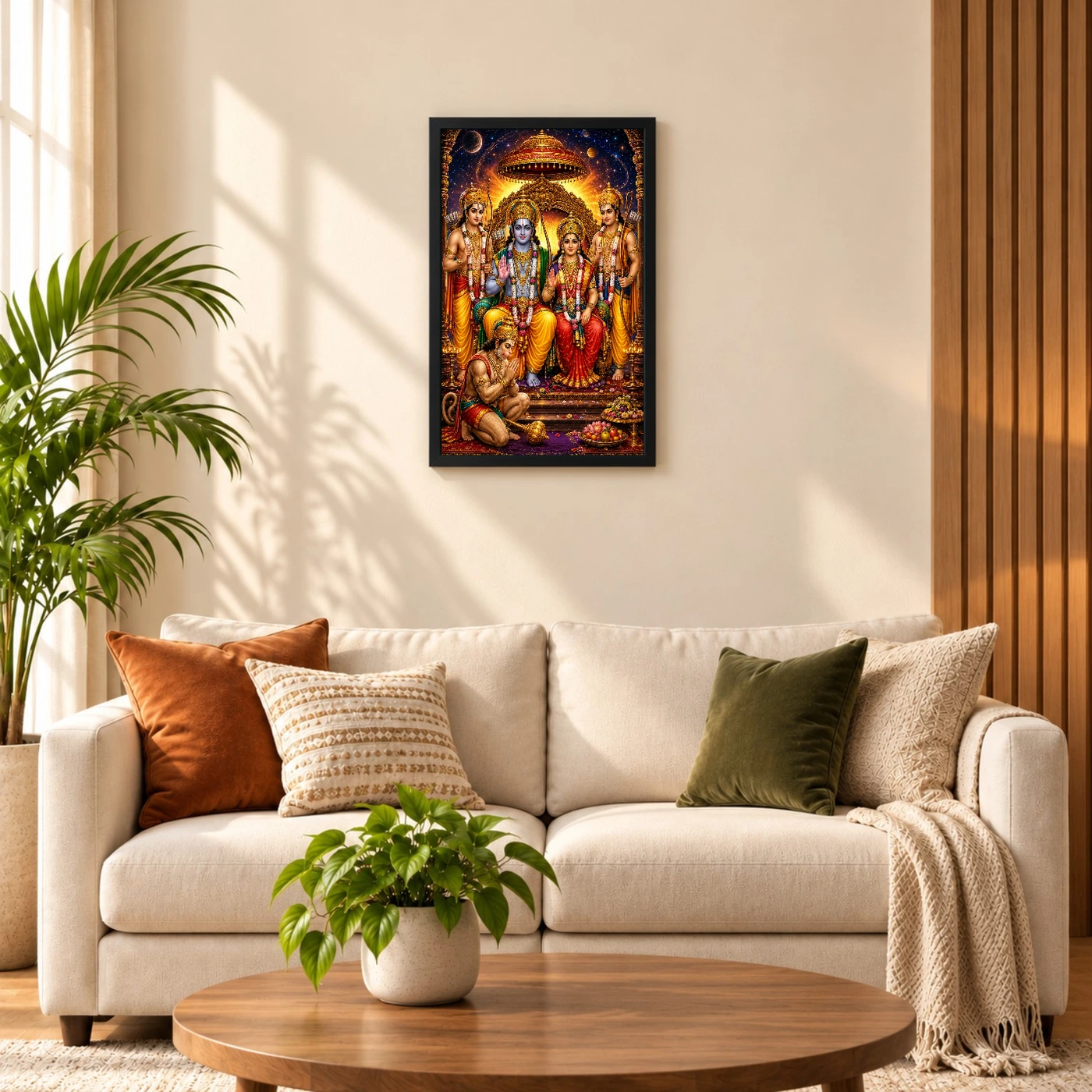 Ram Darbar Cosmic Celestial Aura Photo Frame, view 8
