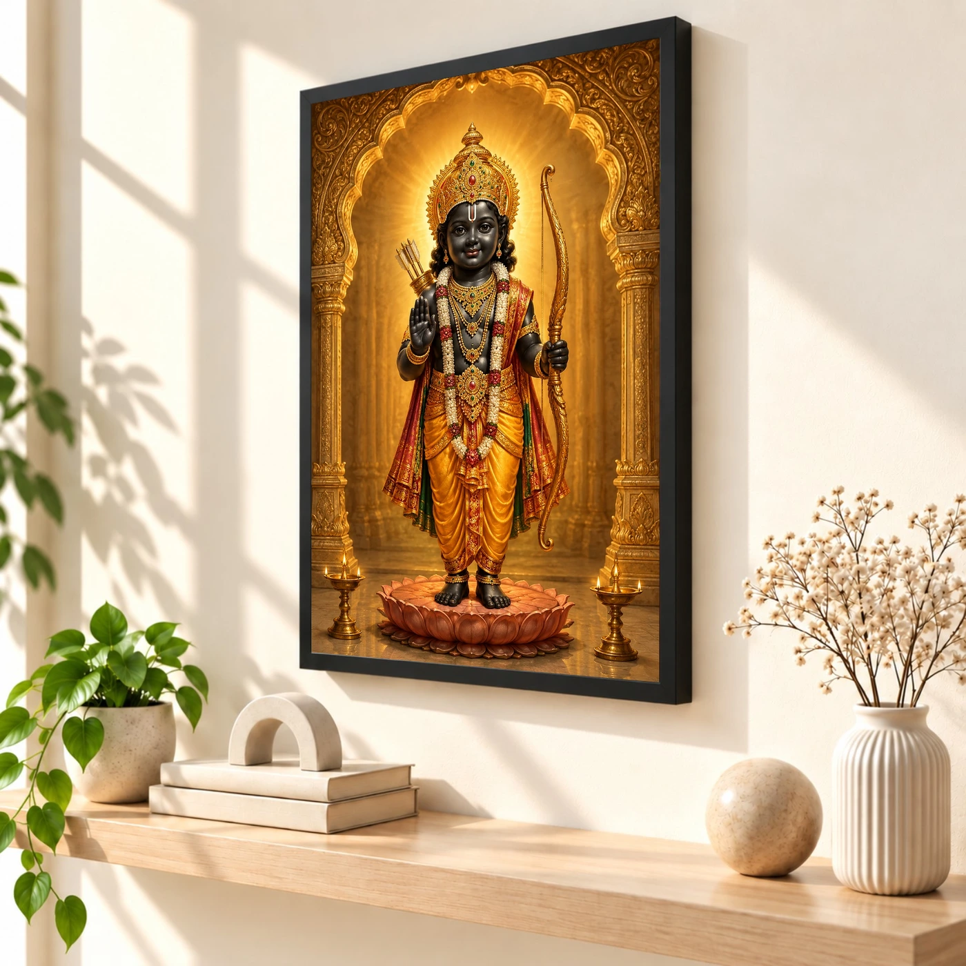 Ram Lalla — Ayodhya Temple Darshan Frame, view 2