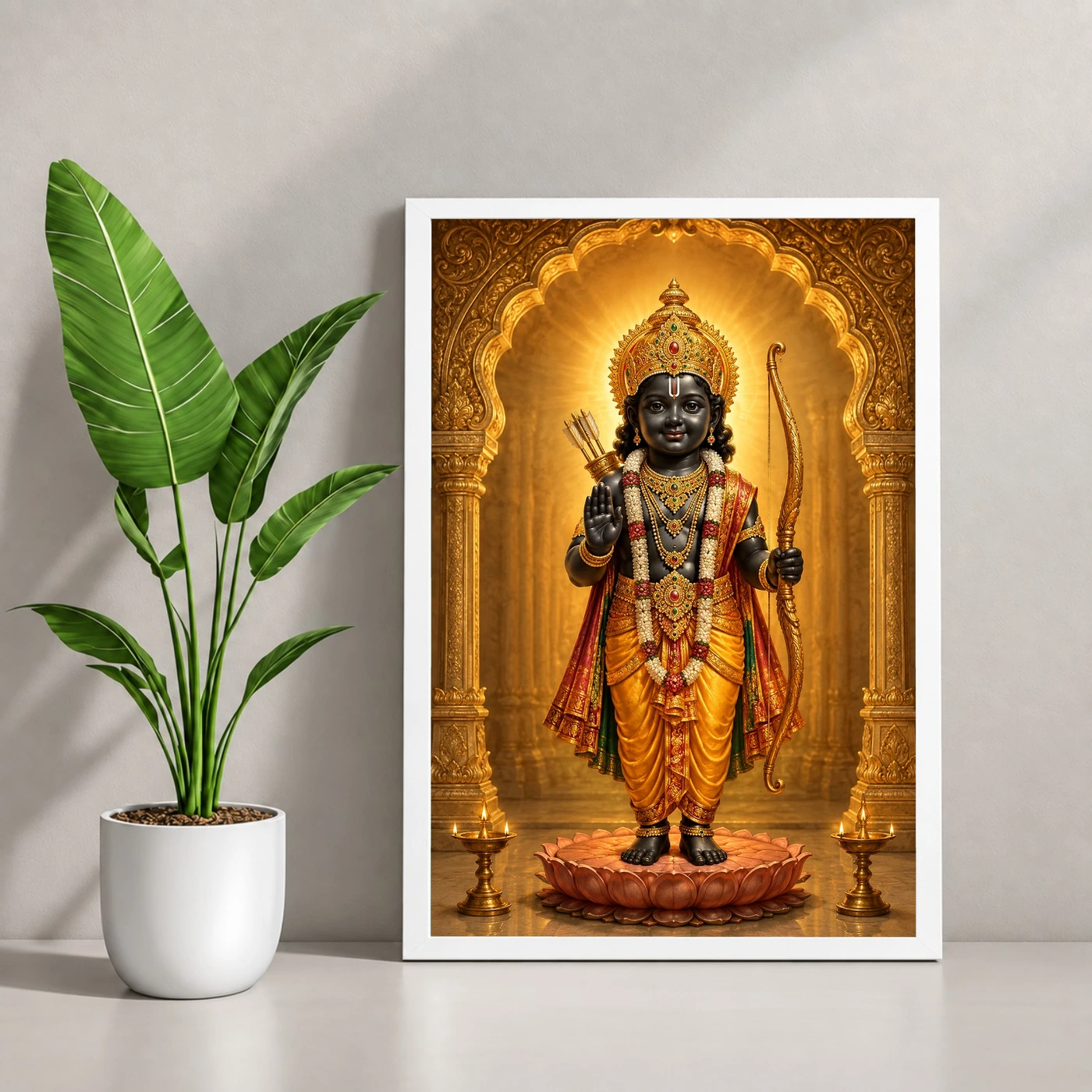 Ram Lalla — Ayodhya Temple Darshan Frame, view 4