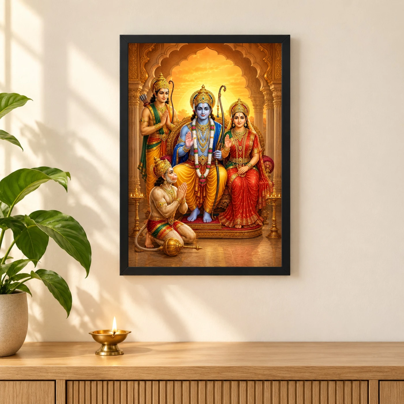 Ram Rajyabhishek — Ayodhya Coronation Frame, view 3